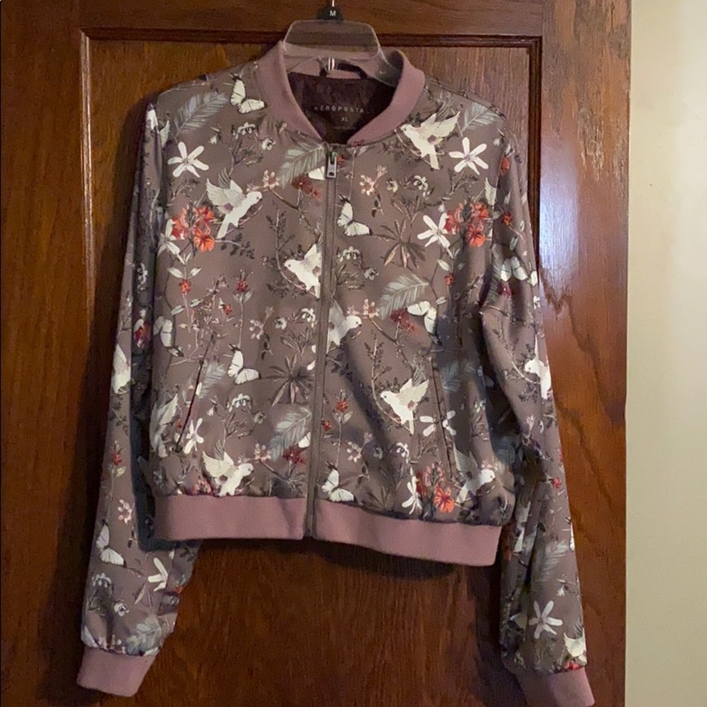 Aeropostale Silk like Jacket